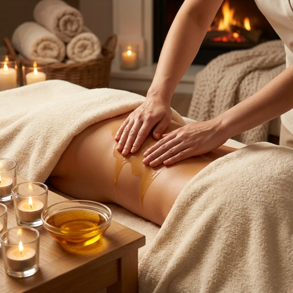 Massage oil winter - Instant Beauté